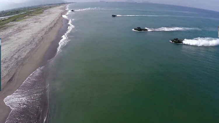 Philippine Marine Corps and US Marines Amphibious Training