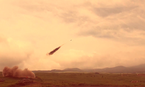 Japanese Missile Launch