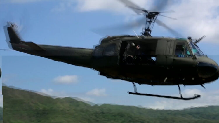 Philippine Air Force Huey Helicopter