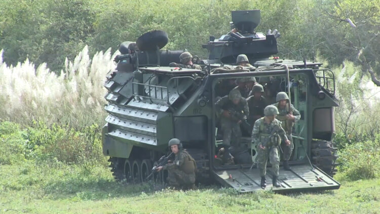 Philippine Marine Corps Conduct Amphibious Assault