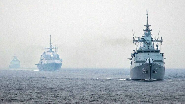 Malaysian Navy Frigate