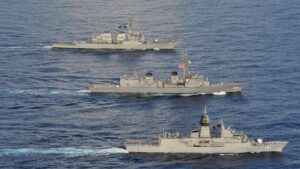 US Japan and Australia Destroyer