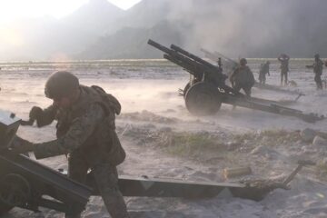 105mm Towed Artillery